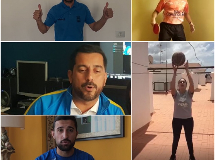 El Ayuntamiento de Los Llanos de Aridane promueve la práctica deportiva 🏃🏿‍♀️para hacer en casa